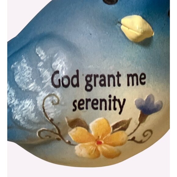 God Grant Me the Serenity Hanging Bird Ornament - Picture 3 of 9